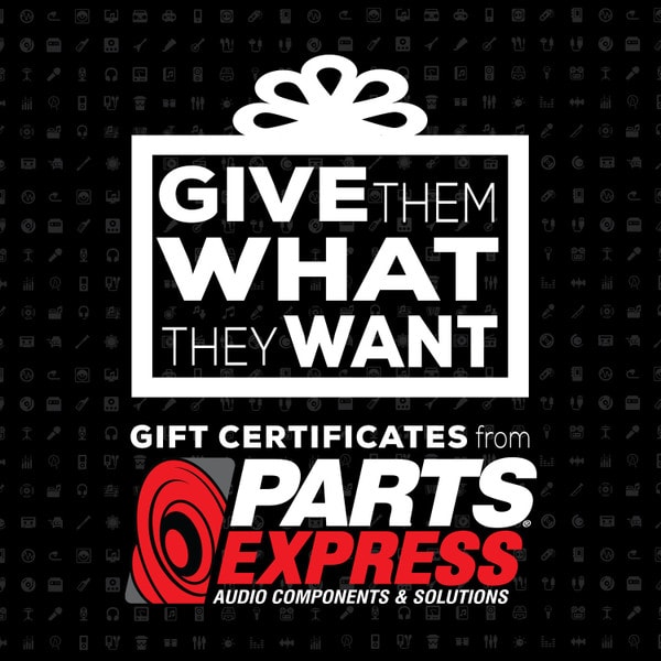 Main product image for Parts Express $100 Gift Certificate